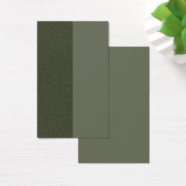 Moss Green Split Texture Profile Card – Customise (Desk)