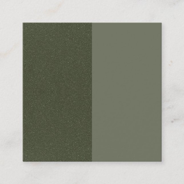 Moss Green Split Texture Referral Card – Customise (Front)