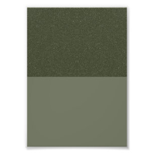 Moss Green Split-Tone Photo Enlargement (Custom)