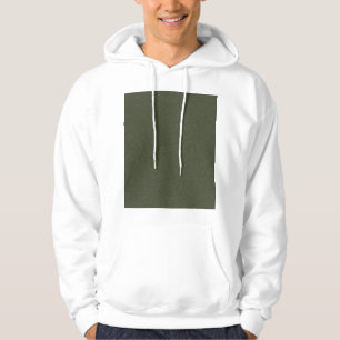 Moss Green Textured Hoodie Design – Customisable