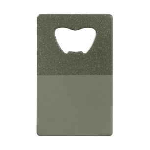 Moss Green Two-Tone Bottle Opener – Customisable