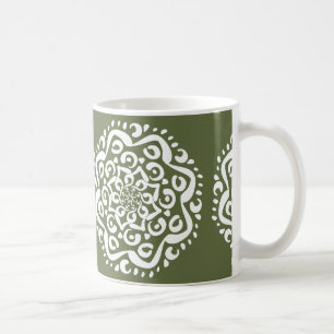 Moss Mandala Coffee Mug