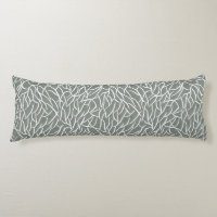Moss sage green boho bare coral branches 