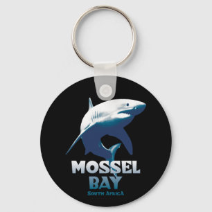 Mossel Bay Great White Shark Scuba Diving Key Ring