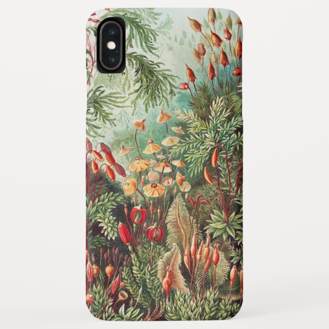 Mosses, Muscinae Laubmoose by Ernst Haeckel Case-Mate iPhone Case (Back)
