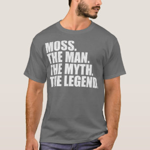 MossMoss Family name Moss last Name Moss Surname M T-Shirt