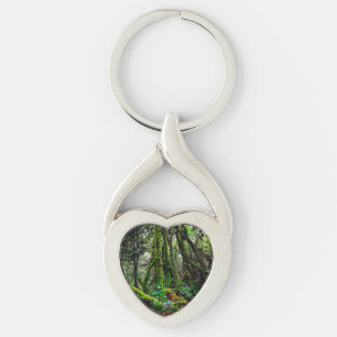 Mossy Forest Key Ring