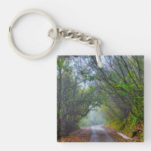 Mossy Forest Key Ring