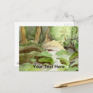 Mossy Mountain Stream Postcard