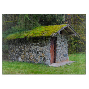 Mossy Well House Cutting Board