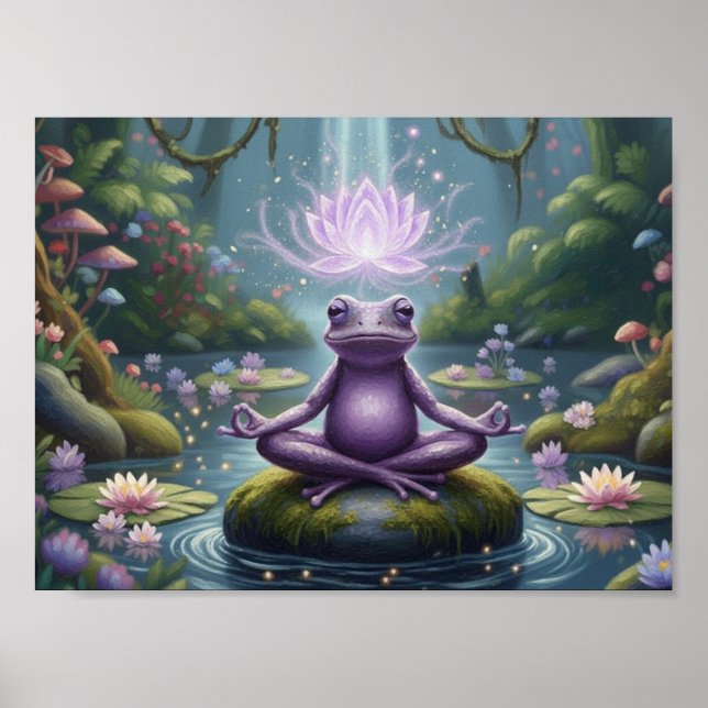 MossyVioletFrog Poster (Front)