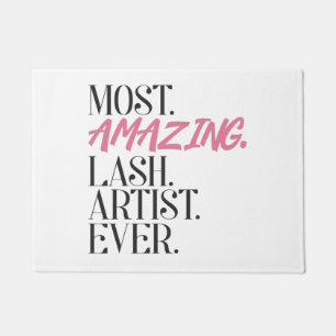 Most Amazing Lash Artist Eyelashes Favor Doormat