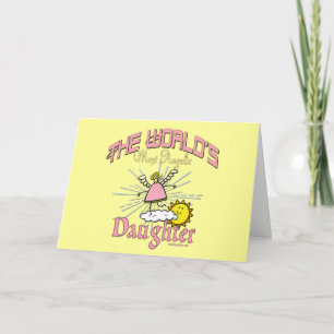 Most Angelic Daughter Card