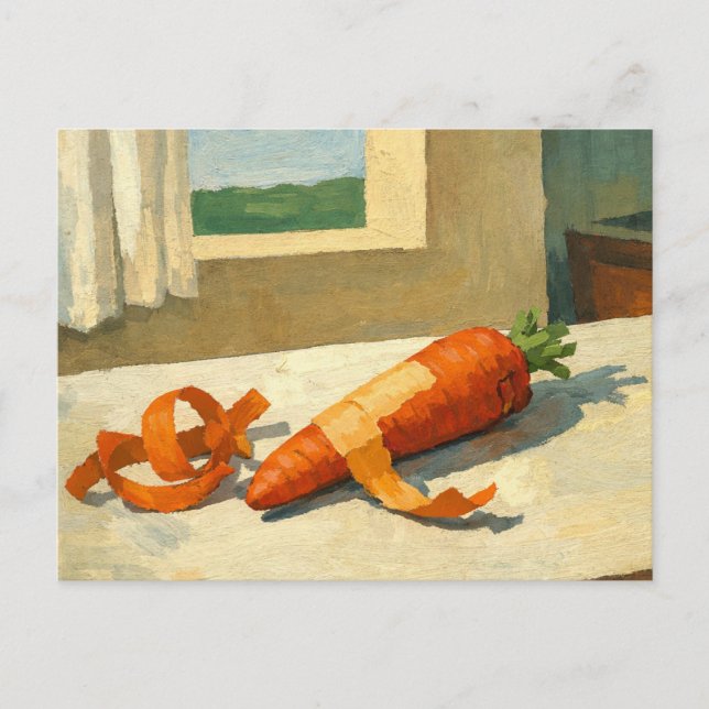 Most Appe-eling Carrot Artwork Postcard (Front)