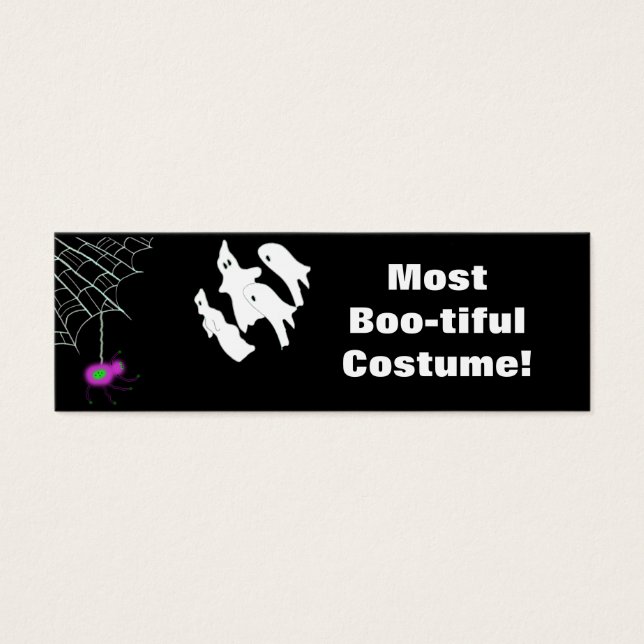 Most Boo-tiful Costume! award (Front)
