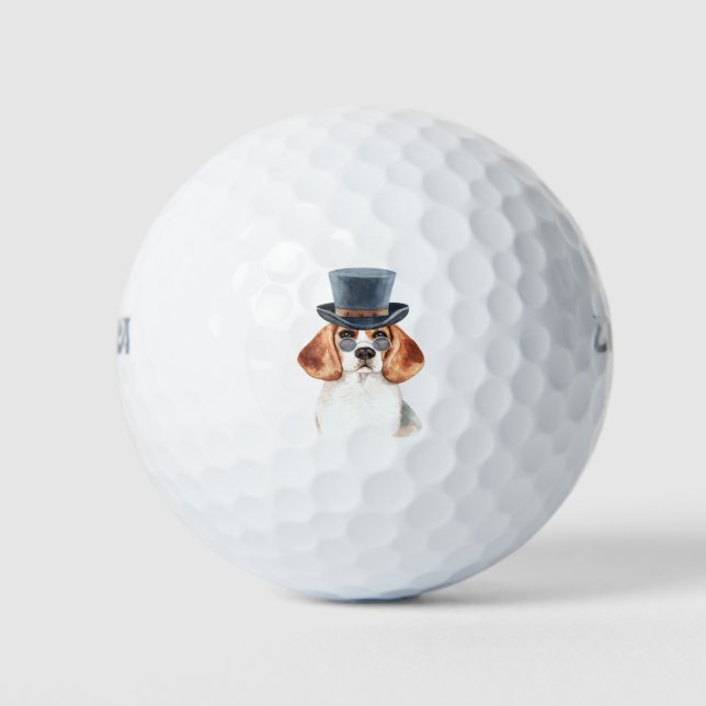Most Cool Beagle Prop Golf Balls (Front)