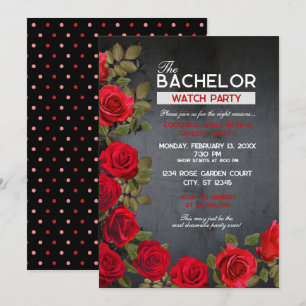Most Dramatic Bachelor Watch Party Invitation