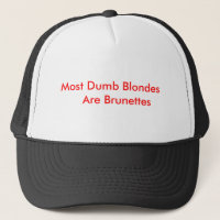 Most Dumb Blondes    Are Brunettes