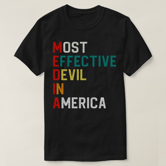 Most Effective Devil In America 2 T-Shirt (Design Front)