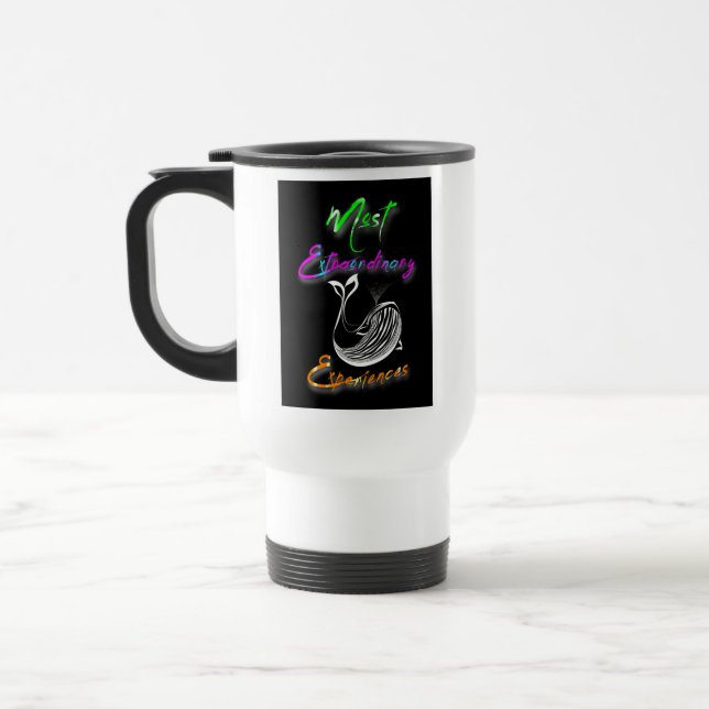 Most Extraordinary Experiences Travel Mug (Left)