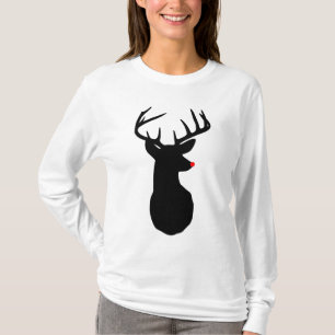 Most Famous Reindeer of All Long Sleeved T-Shirt