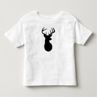 Most Famous Reindeer of All Toddler Raglan