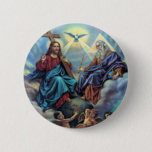 Most Holy Trinity Button