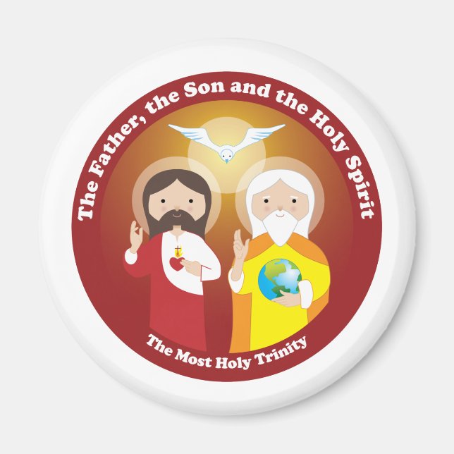 Most Holy Trinity Magnet (Front)