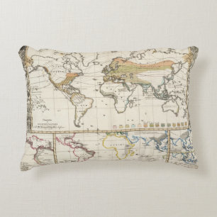 most important cultivated plants spread Districts Decorative Cushion