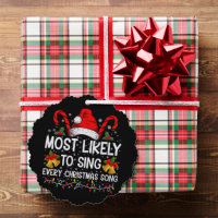 Most Likely Sing Every Christmas Song Xmas Family
