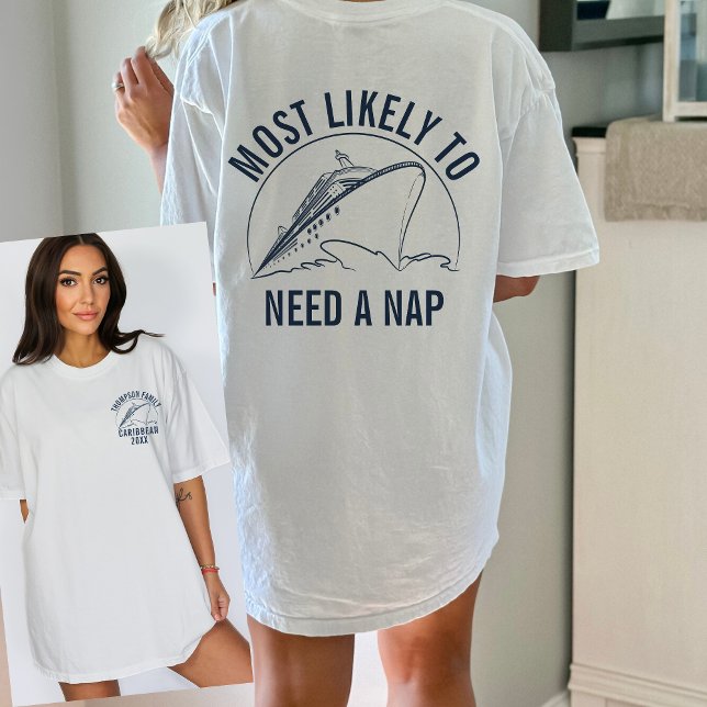 Most Likely To Bachelorette Family Vacay Cruise T-Shirt (Creator Uploaded)