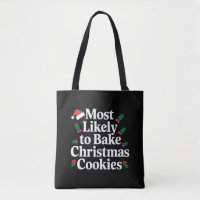 Most Likely To Bake Christmas Cookies Family