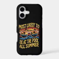 Most Likely To Be At The Pool All Summer Groovy