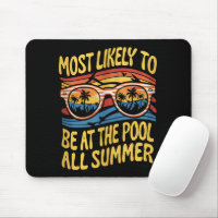 Most Likely To Be At The Pool All Summer Groovy