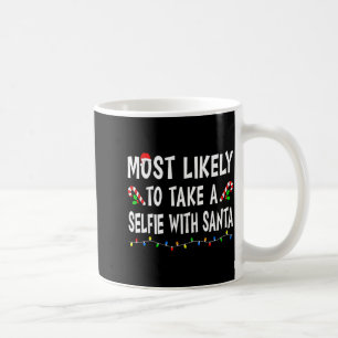Most Likely To Christmas Xmas Pajamas Funny Matchi Coffee Mug