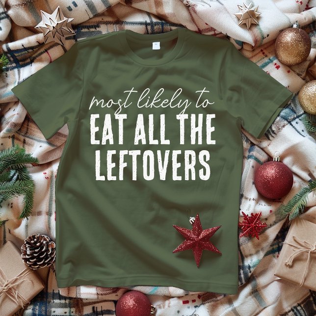 Most Likely To Custom Funny Christmas Family T-Shirt (Creator Uploaded)