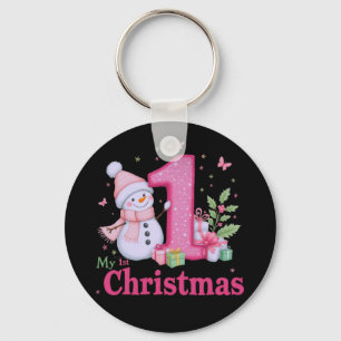  Most Likely to Dance with Santa, Bruh  Key Ring