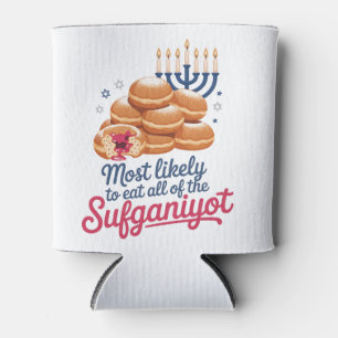 Most Likely to Eat All the Sufganiyot Hanukkah Jew Can Cooler