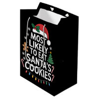 Most Likely To Eat Santas Cookies Family Christmas