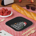 Most Likely To Eat Santas Cookies Family Christmas Paper Plate<br><div class="desc">Most Likely To Eat Santas Cookies Family Christmas matching</div>