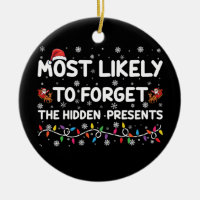 Most Likely To Forget The Hidden Presents Xmas