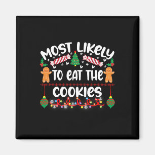Most Likely To Hate This Xmas Pajamas Family Chris Magnet