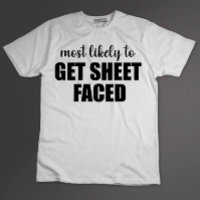 Most Likely To Keep Sheet Faced Funny Halloween