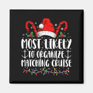 Most Likely To Organise Matching Cruise  Magnet