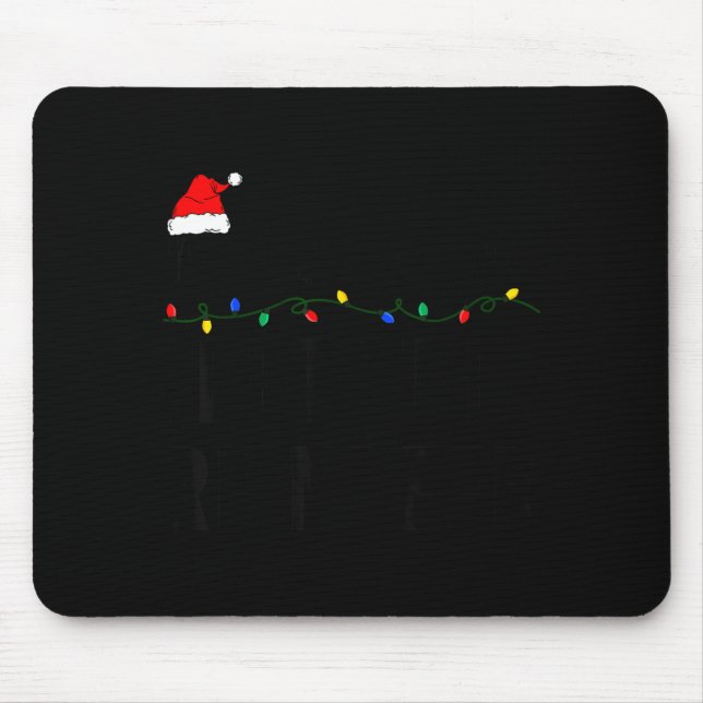 Most Likely To Pet The Reindeer Matching Family Gr Mouse Pad (Front)