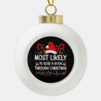 Most Likely To Read A Book Through Christmas