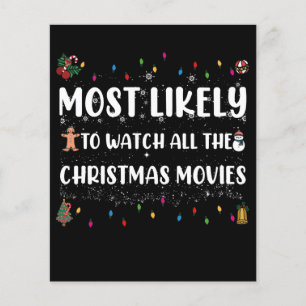 Most Likely To Watch All The Christmas Movies
