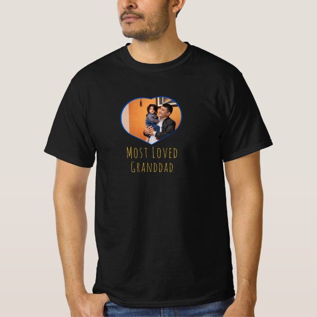 Most loved Granddad T-Shirt (Front)