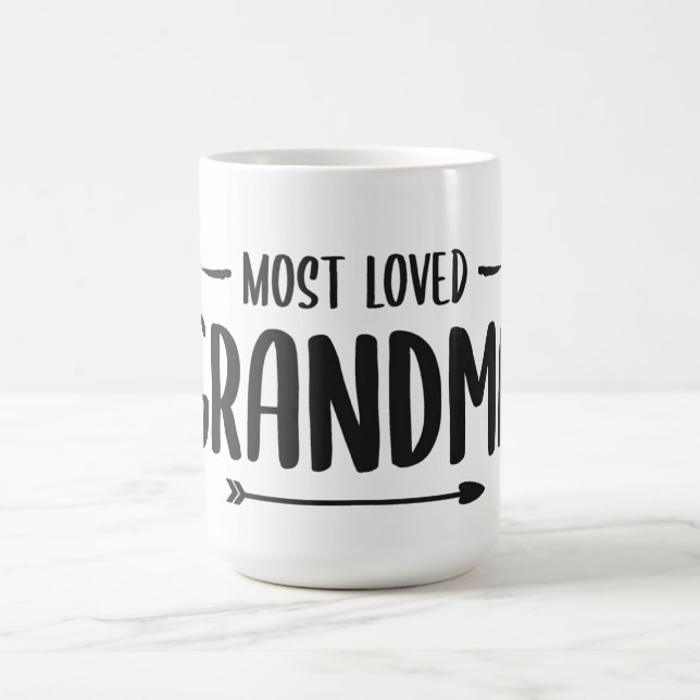 Most Loved Grandma Coffee Mug (Center)