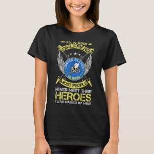 Most People Never Meet Their Heroes Proud Seabee G T-Shirt